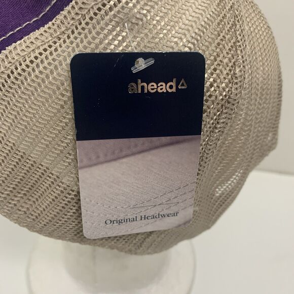 Union Pacific Railroad AHEAD Cap Hat Purple with Pride Flag on the side NWT - Picture 4 of 14